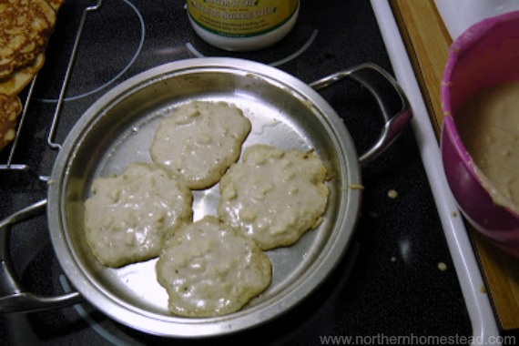 Little Whole Wheat Apple Pancakes Recipe