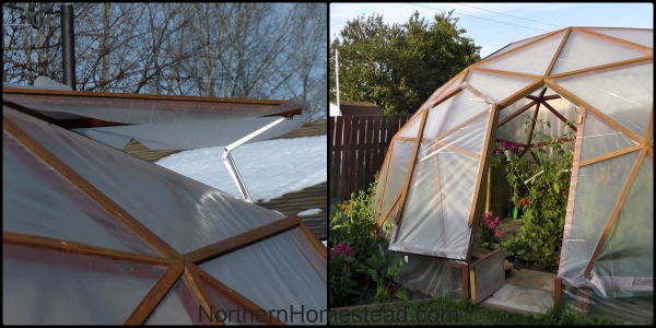 How To Build A Geodesic Dome Greenhouse (DIY GeoDome) - Northern