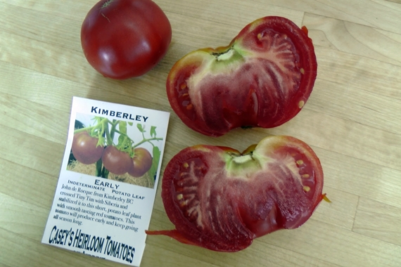 Heirloom tomato varieties we grow in a northern garden - Kimberley