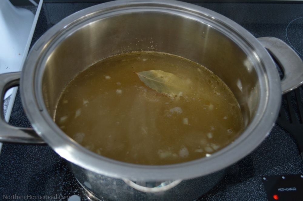 Homemade 5 vegetables soup