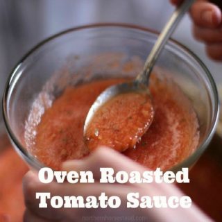 This Roasted Tomato Sauce recipe is simple and very delicious. Tomatoes roasted with onions and garlic, sprinkled with olive oil. No peeling is necessary.
