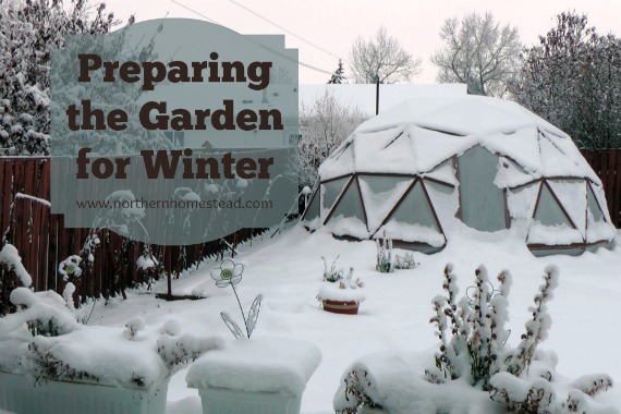 Preparing the garden for winter