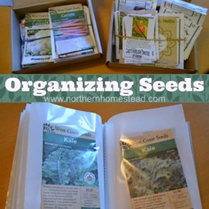 When organizing seeds you can go from very simple to super fancy. I am for simple. Storing seeds in a box and a photo album. Expiring and reordering seeds.