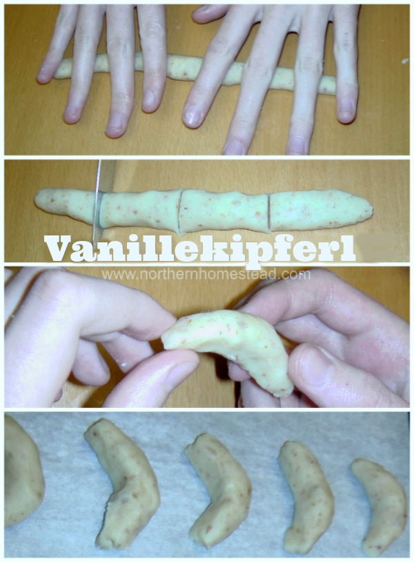 How to form the vanillekipferl