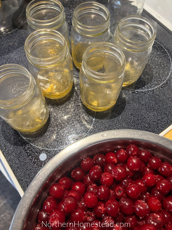 Canning Cherries in Syrup