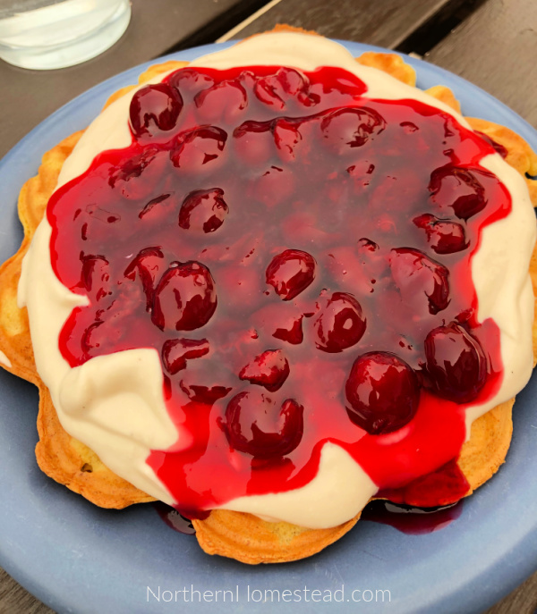 Using canned cherries