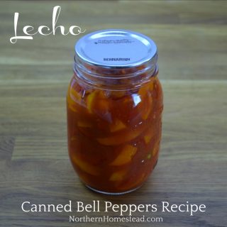 Lecho Canned Bell Peppers Recipe