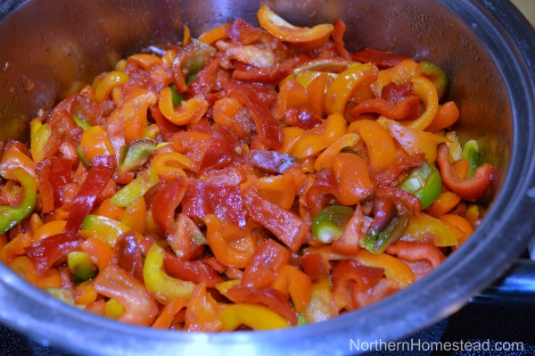 Lecho Canned bell peppers recipe