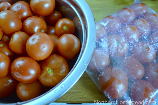 How to freeze tomatoes