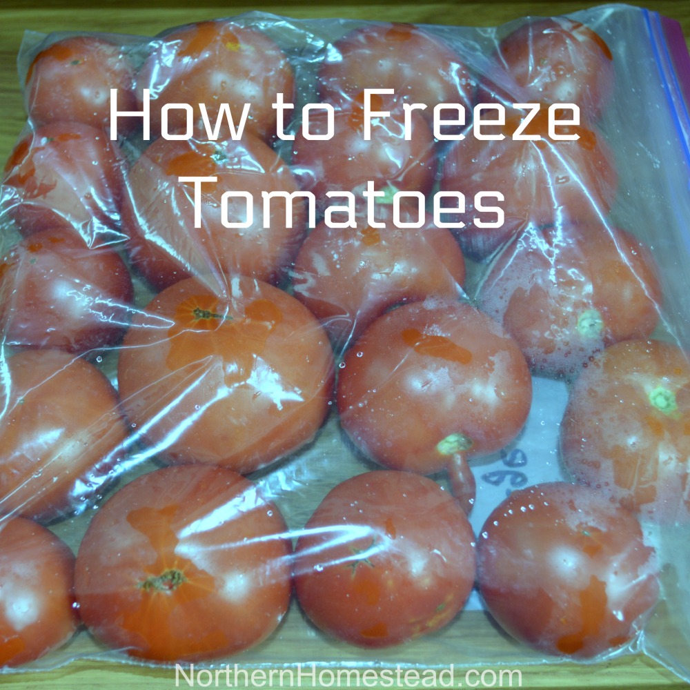 How to freeze tomatoes