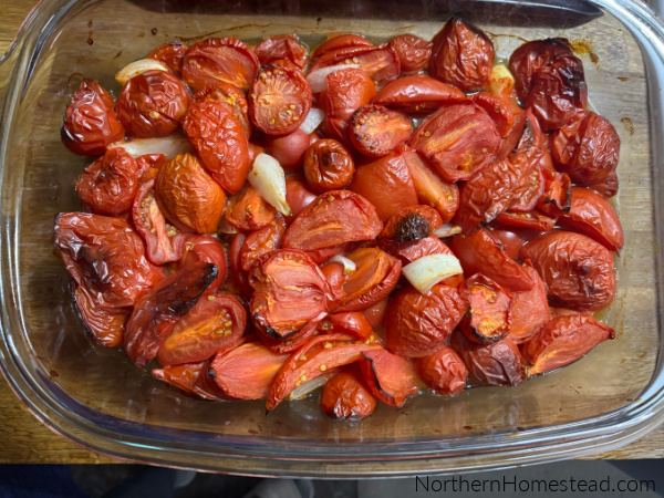 Oven Roasted Tomato Sause
