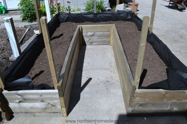 Raised Window Protected Garden