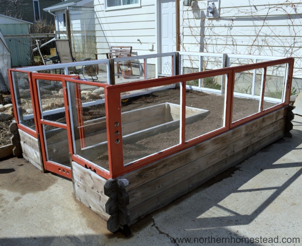 Raised Window Protected Garden