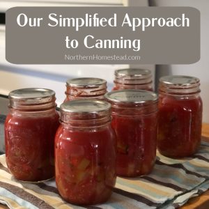 Our Simplified Approach to Canning