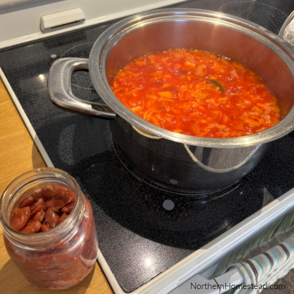 Cabbage Borscht Soup Recipe (Vegan)