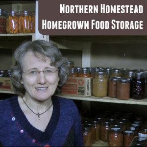How much food can an urban homestead grow for the winter? Here we share our Northern Homestead homegrown food storage cold room and freezer.