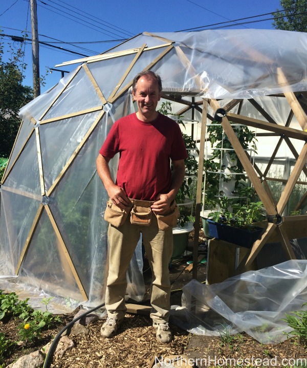How to Build a Geodesic Dome Greenhouse Version 2