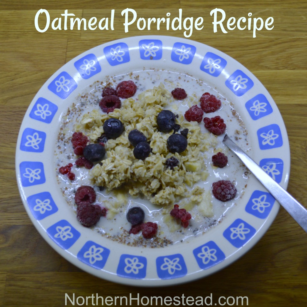 Oatmeal Porridge Recipe