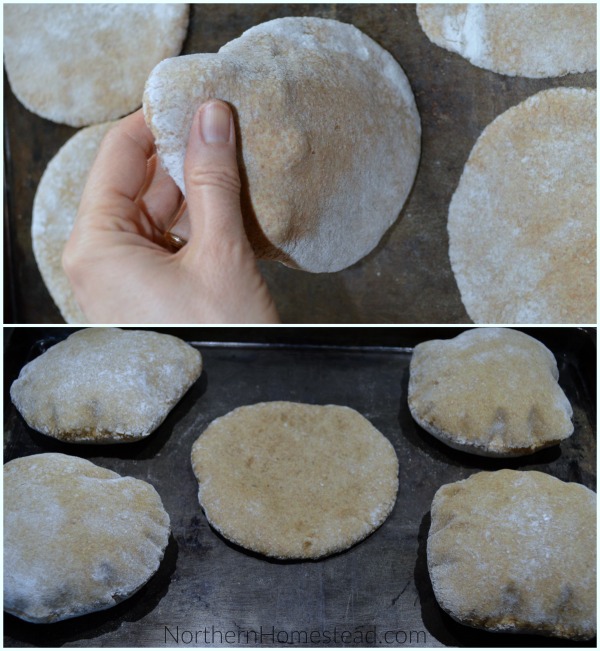 Easy Homemade Whole Wheat Pita Bread - An Oregon Cottage