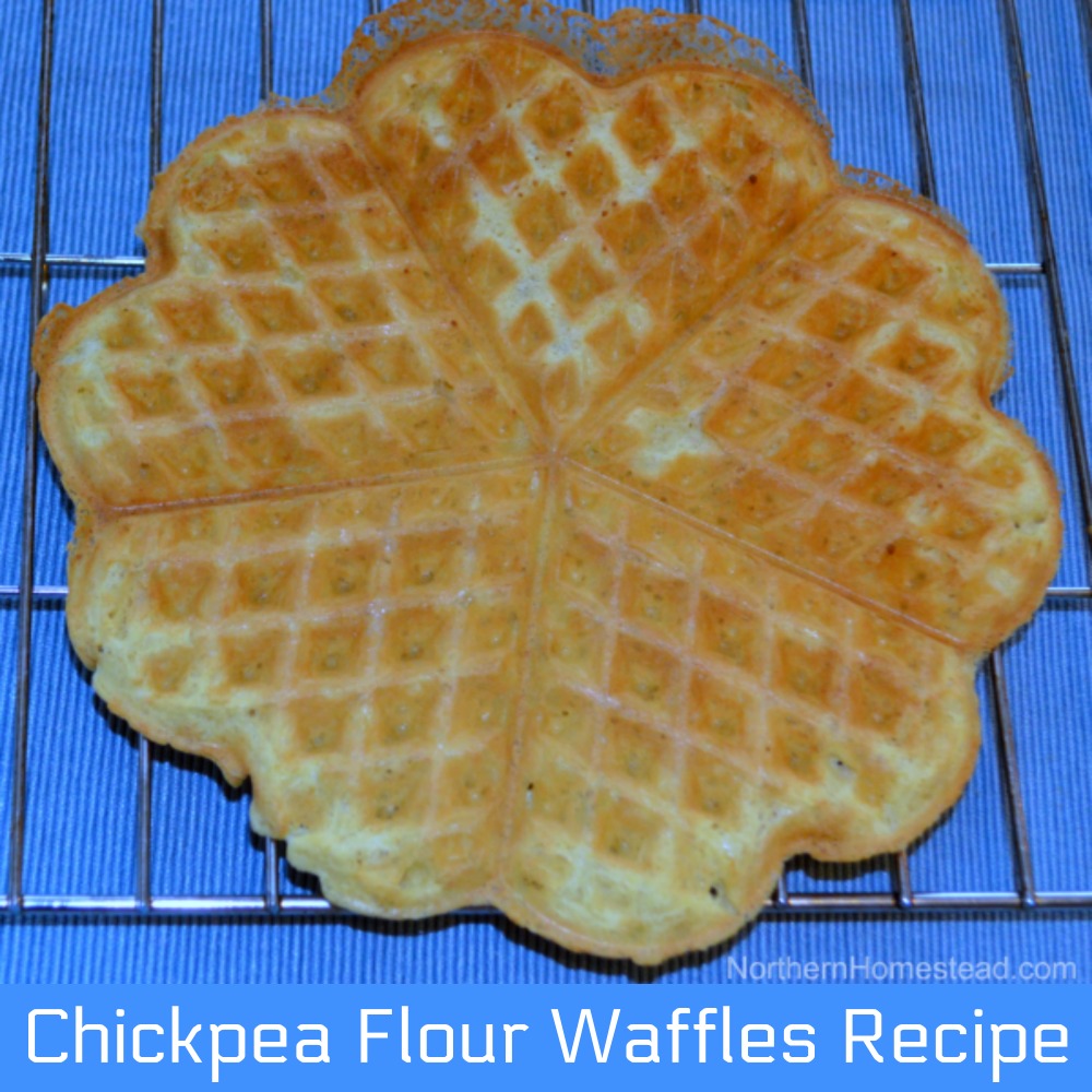 Chickpea Flour Waffles Recipe