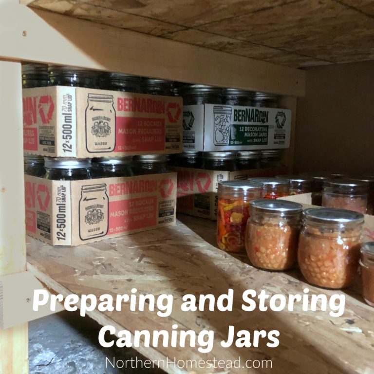 Preparing and Storing Canning Jars Northern Homestead