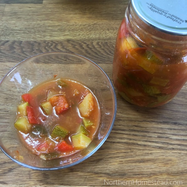 Canned Zucchini Salad