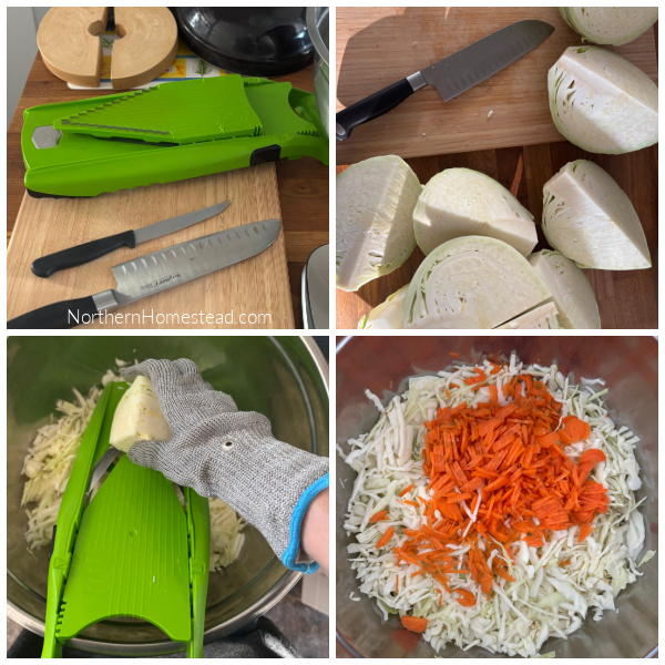 How to make sauerkraut using a water-sealed fermentation crock