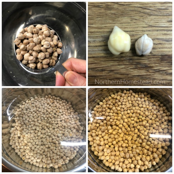 Canning dried beans