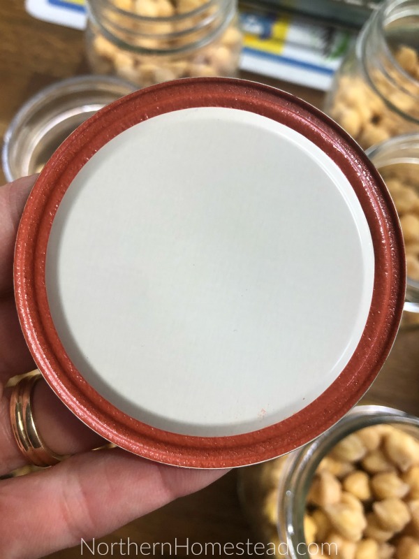 Canning dried beans on a glass cooktop