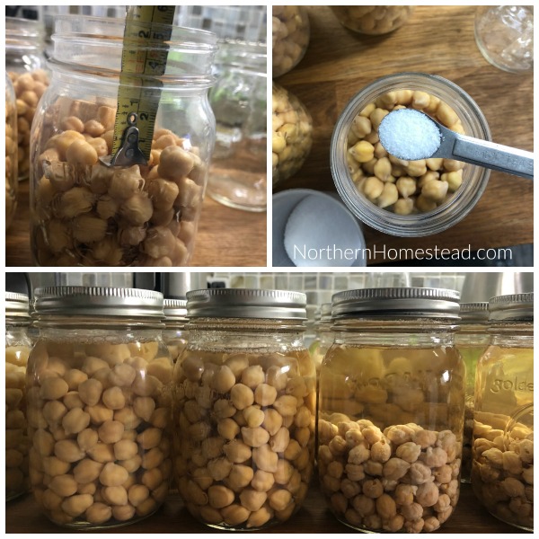 Canning dried beans