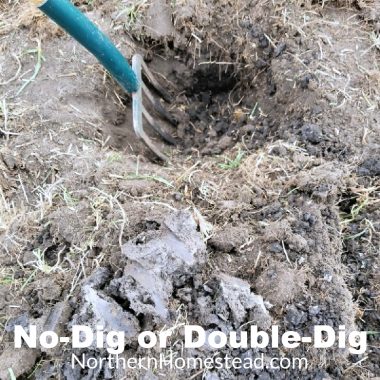 No Dig Construction Method No-dig or double dig the garden soil? - Northern Homestead