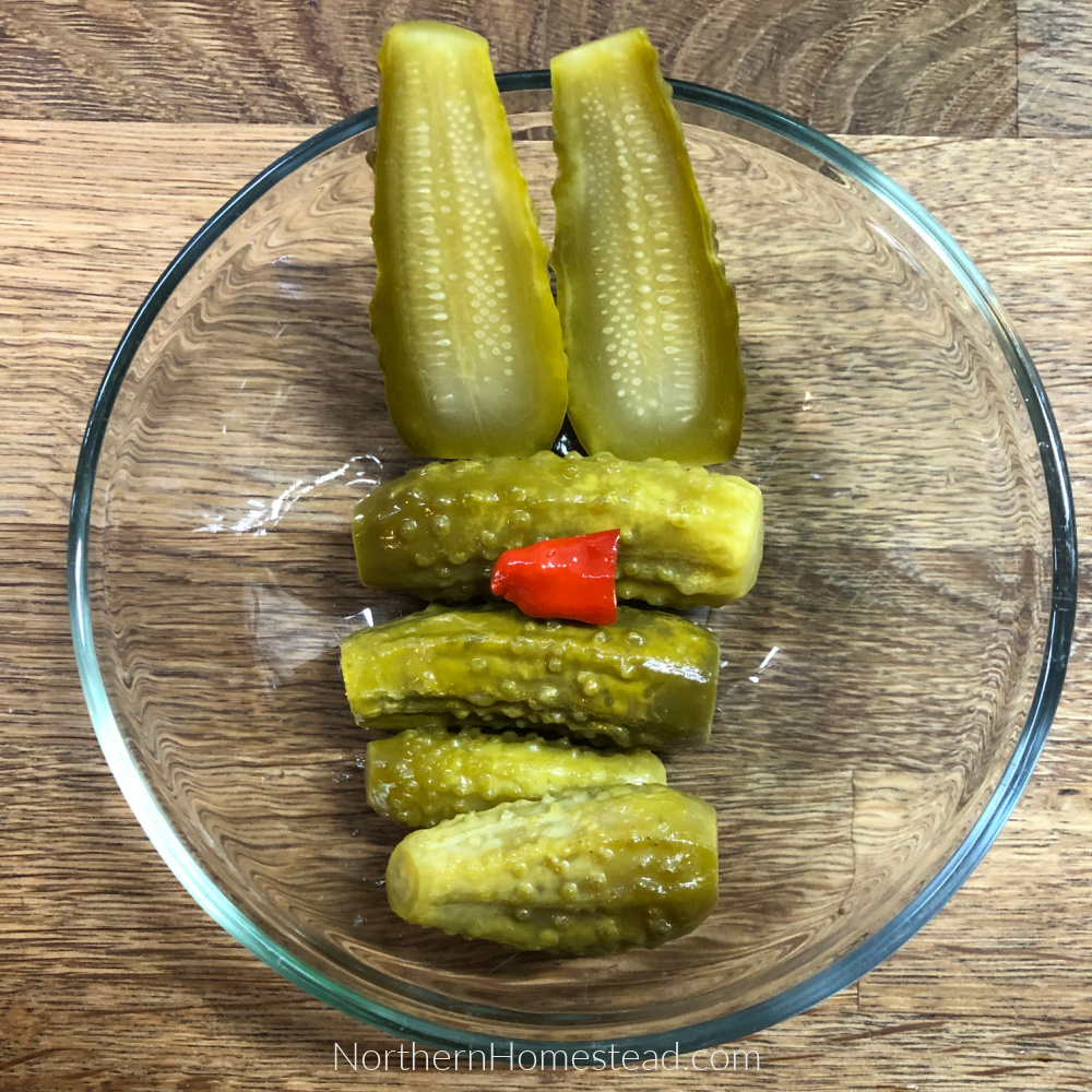 Fermented pickles for winter