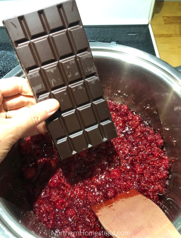 Raspberry chocolate jam recipe 