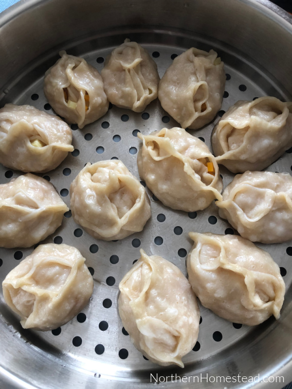 Steamed Butternut Squash Dumplings Recipe