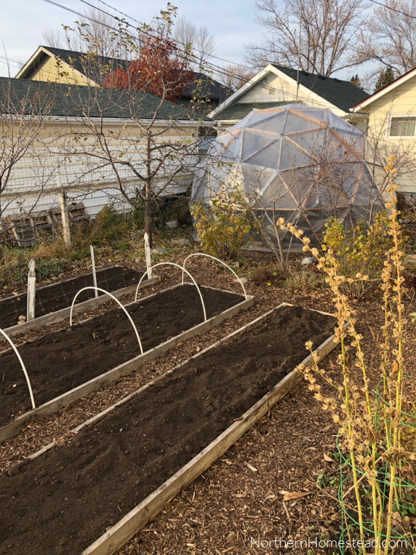 Preparing the Garden for Winter in a Cold Climate