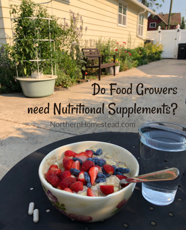 Do food growers need nutritional supplements?