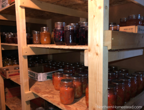 Build a root cellar in the basement