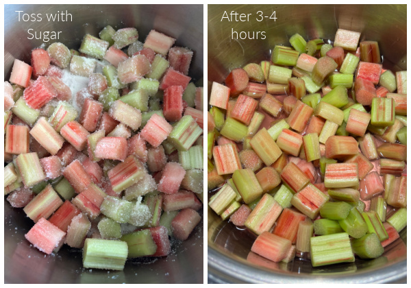 Rhubarb in Syrup Canning Recipe