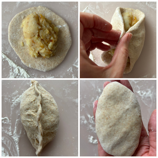 Pirozhki Buns with Filling