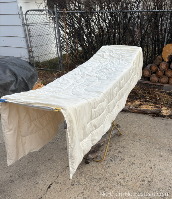 How to hand-wash a wool comforter