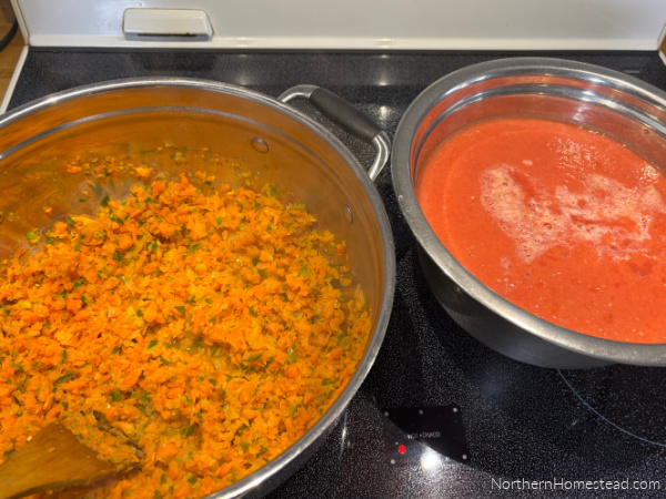 Canning fruit and vegetables from the freezer