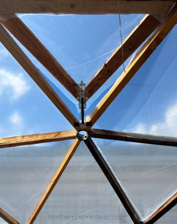 Building a Free Geodesic Dome Greenhouse