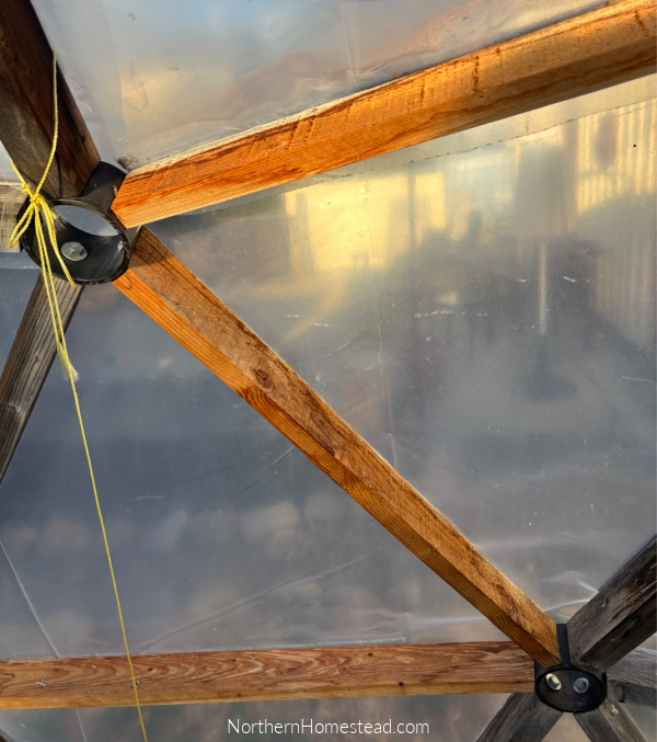 Building a Free Geodesic Dome Greenhouse