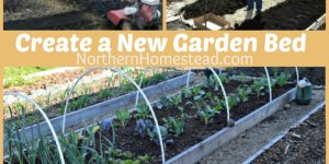 How to create a new garden bed